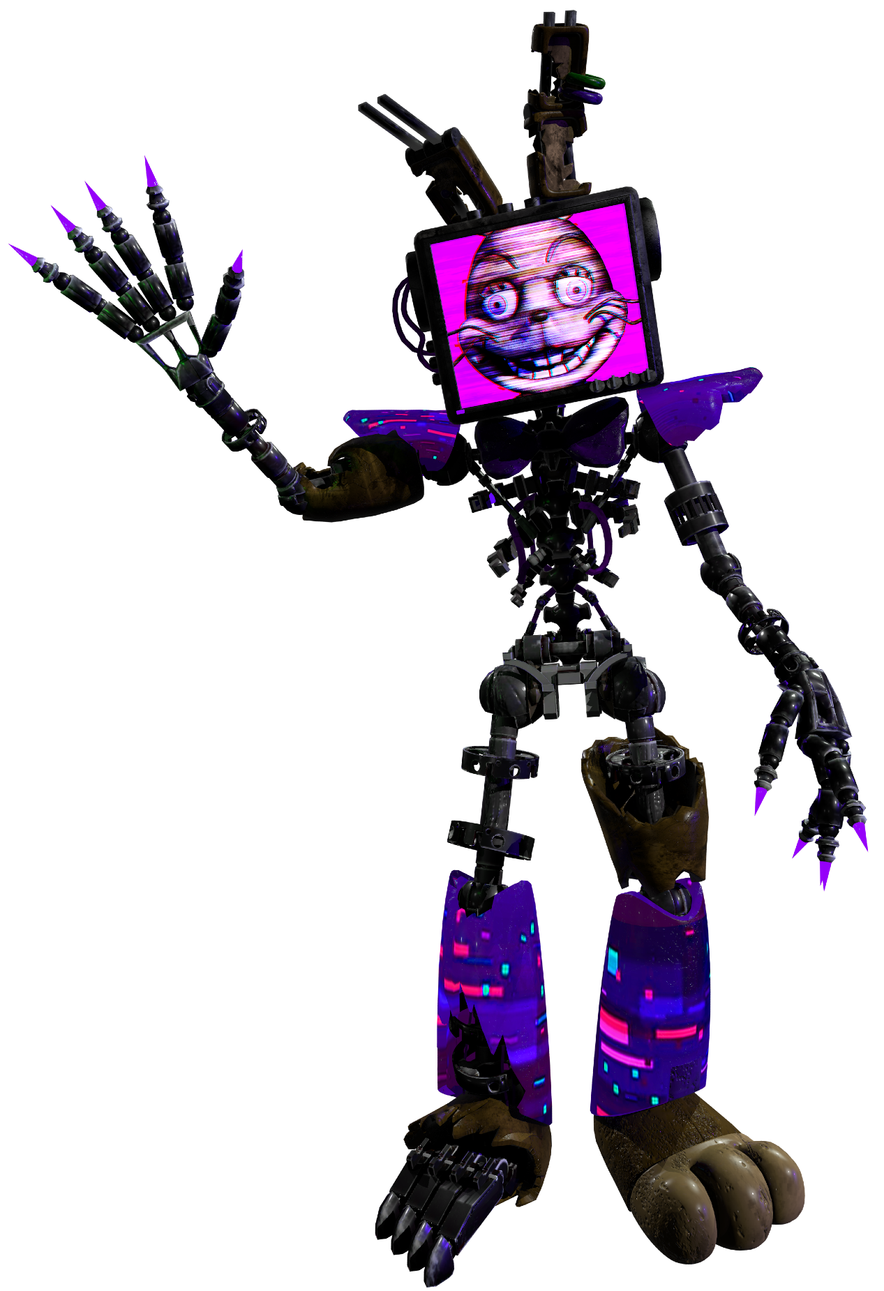 Stylized Glitchtrap V2= by Theyseemerollan on DeviantArt