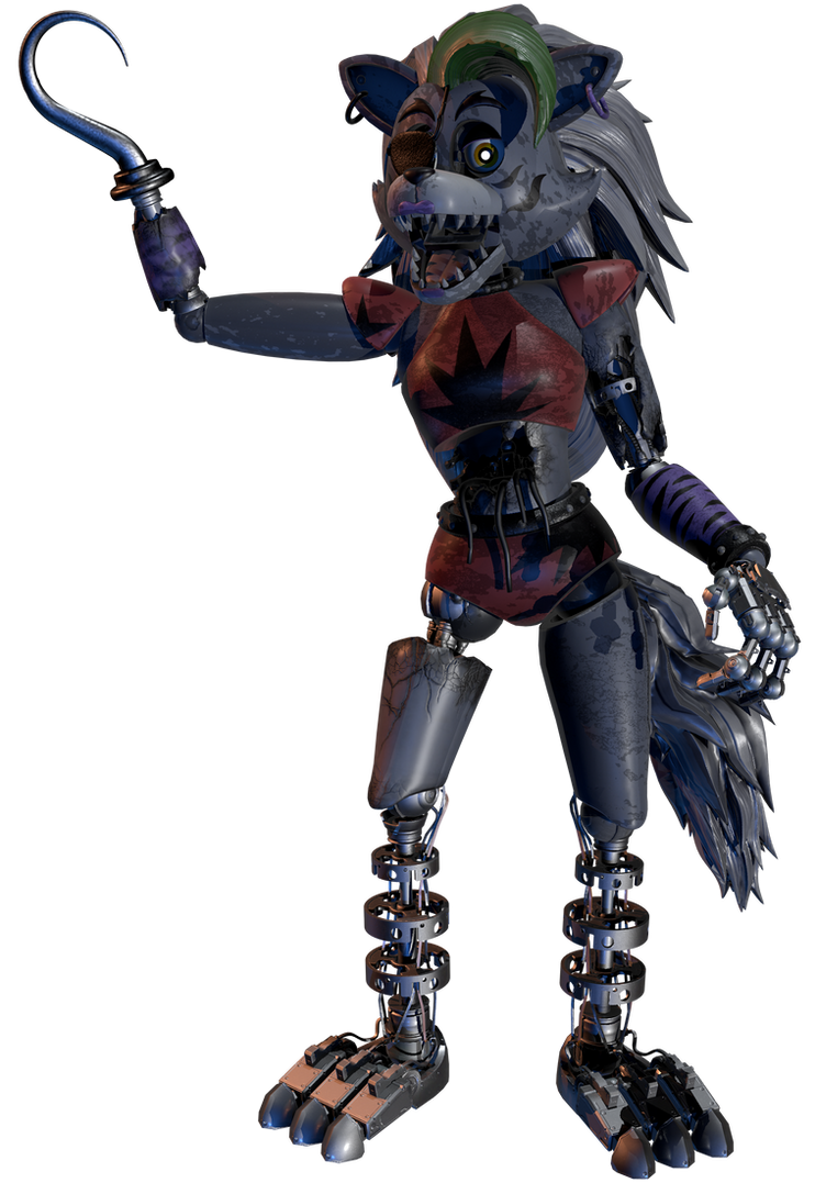 Fnaf 2-style Roxanne Wolf by Hectorplay81 on DeviantArt