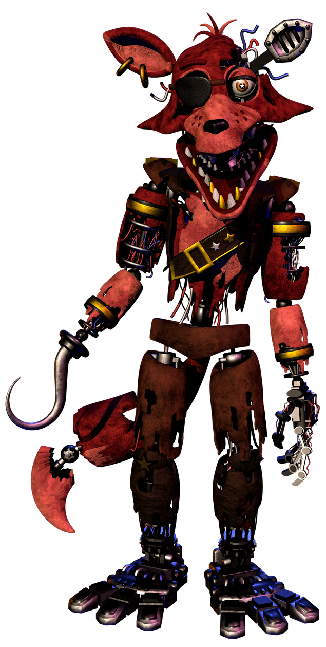 withered Foxy by Xyberia