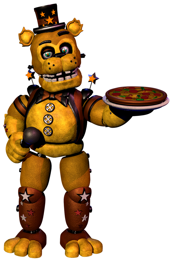 Star Animatronics Unwithered Golden Star Freddy by Hectorplay81 on DeviantArt