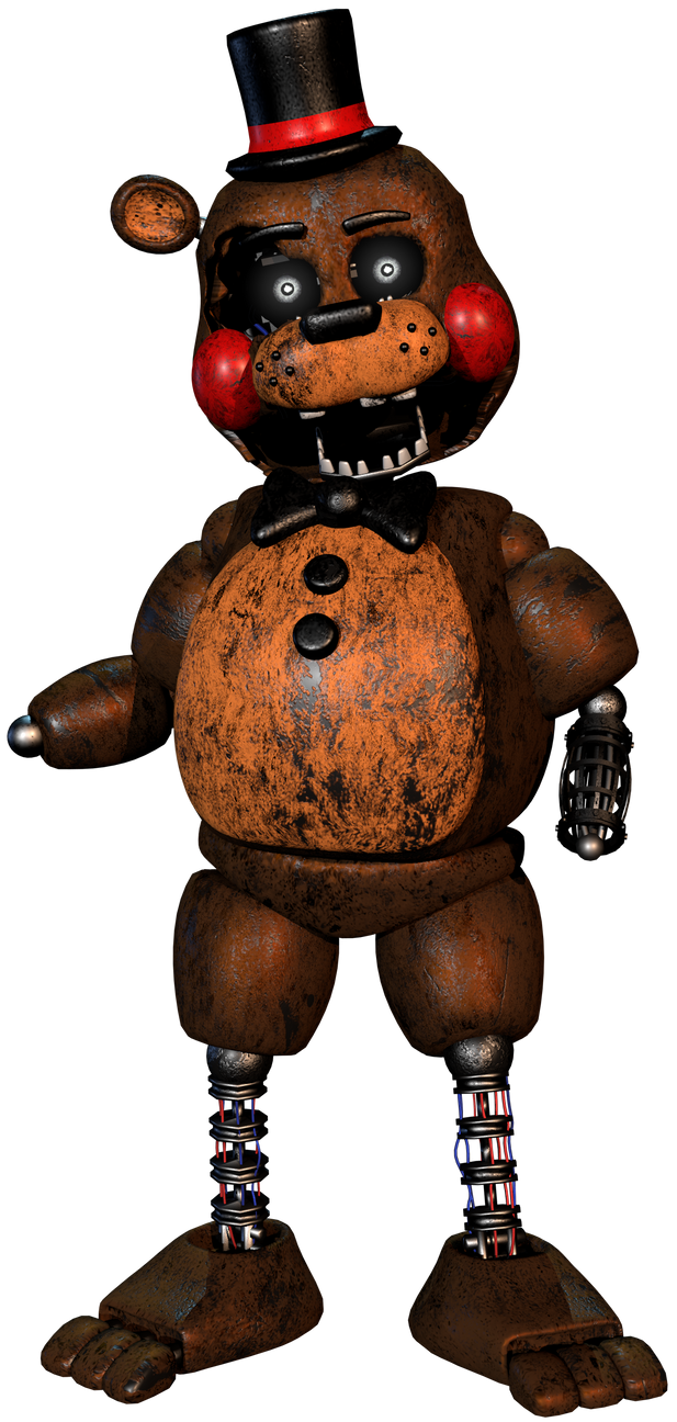 Ignited Toy Freddy by Hectorplay81 on DeviantArt