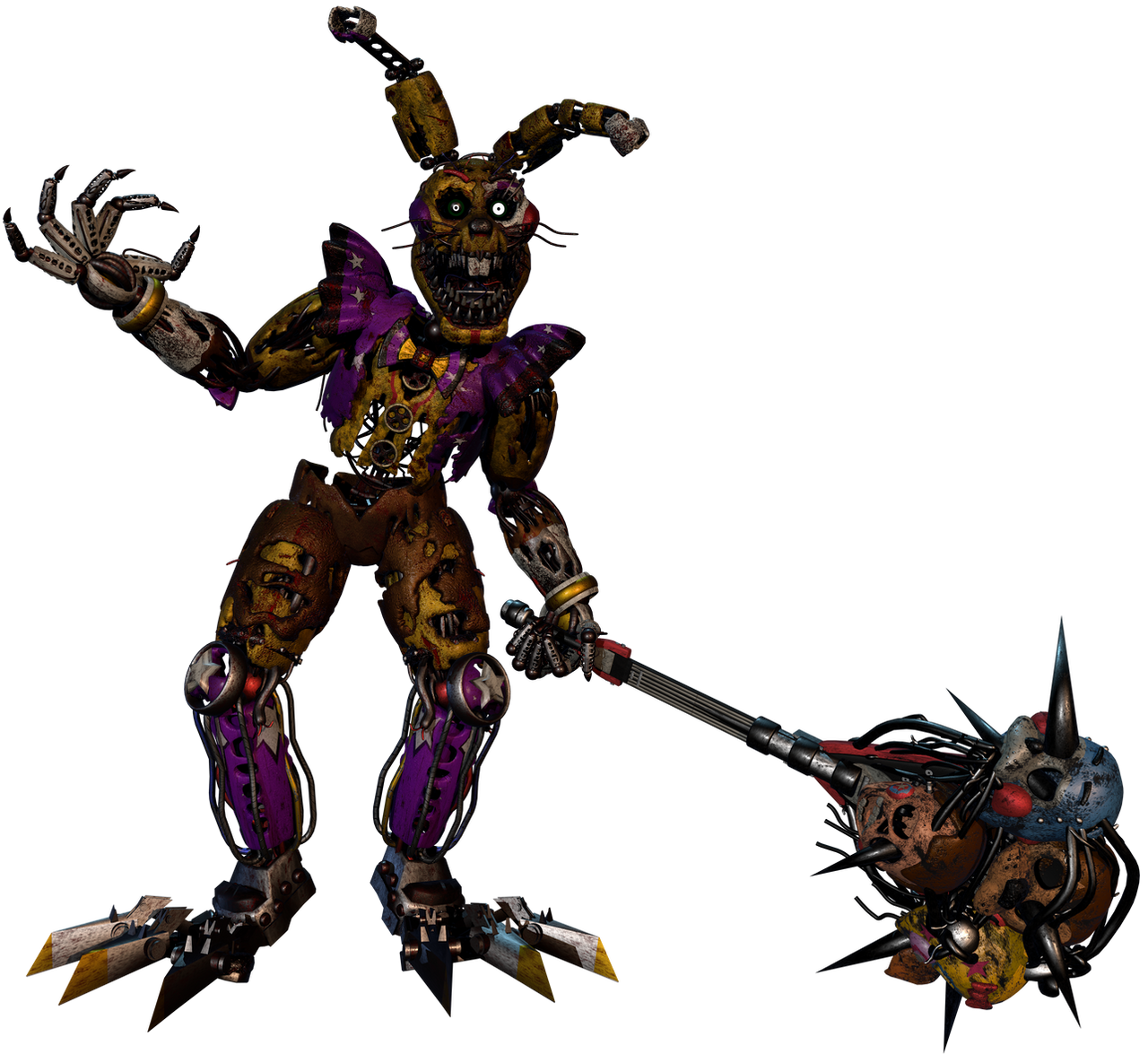 Mutated Spring Bonnie Carnival Hunter Springbonnie by Hectorplay81 on DeviantArt
