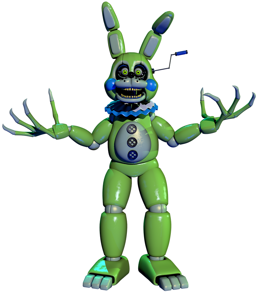 Tricktrap (Toy Springtrap design) by Hectorplay81 on DeviantArt