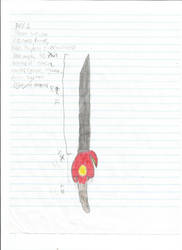 Teir 1 demon weapon (Rough drawing)