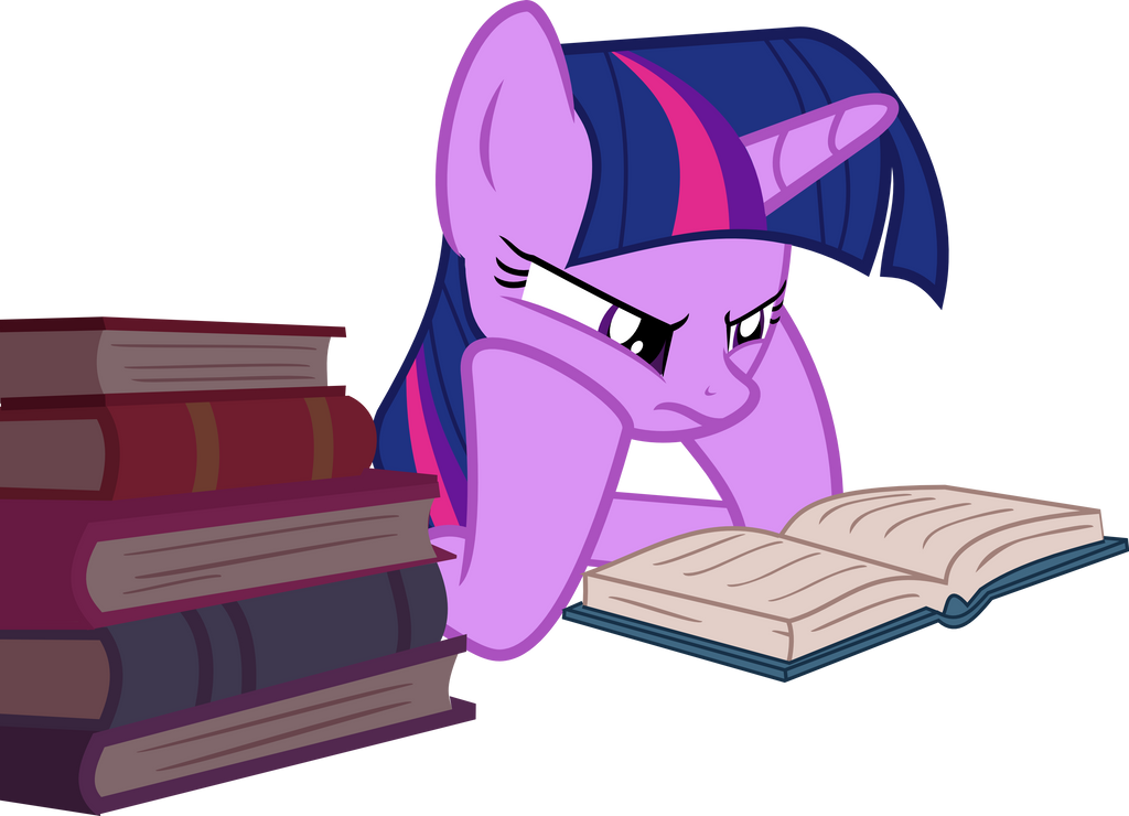 Twilight reading a book