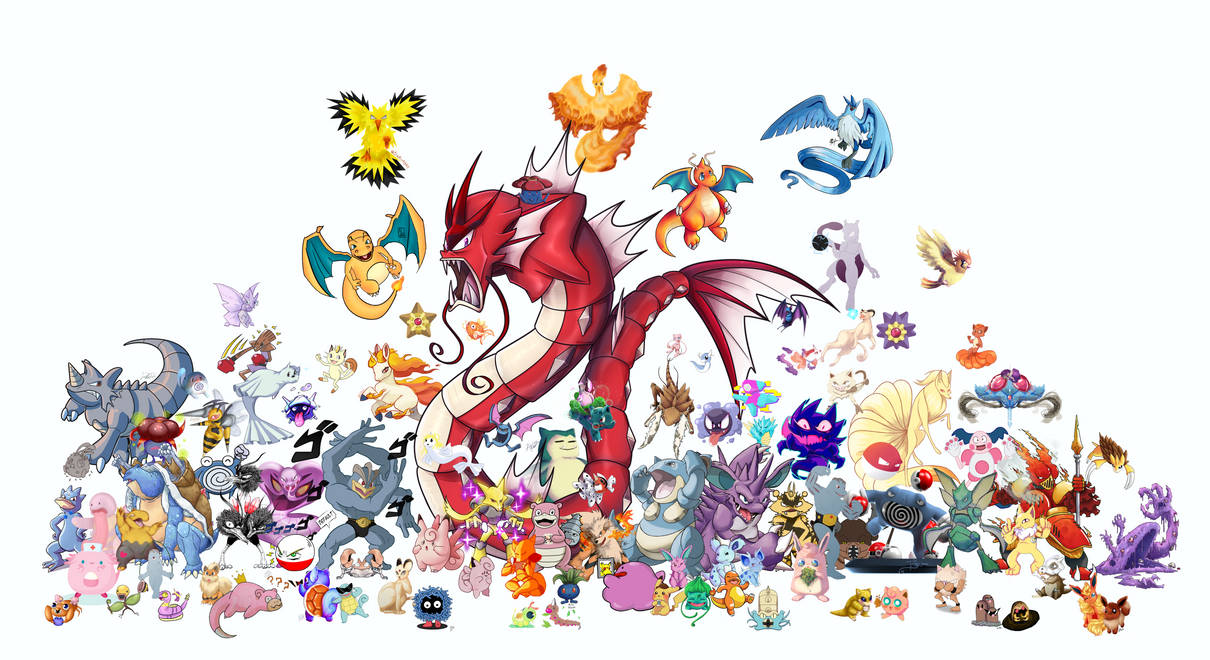 Pokemon collab Kanto by JACG6800 on DeviantArt