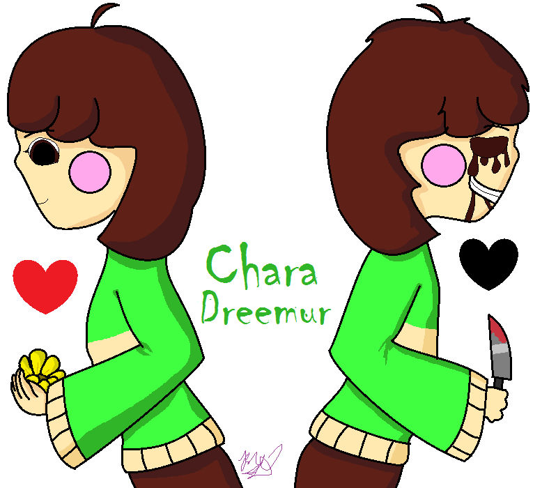 Chara's sides by LockedHeart36 on DeviantArt