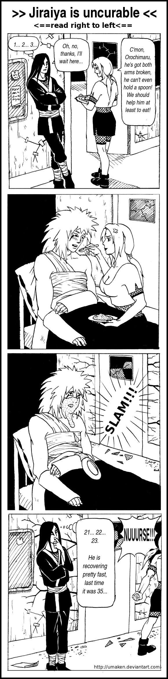 Jiraiya is uncurable...