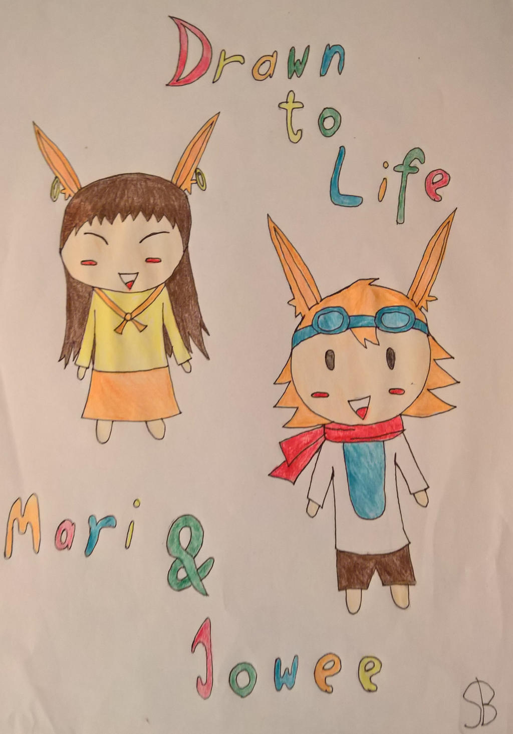 Mari and Jowee Sprite Style