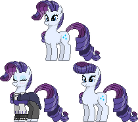 Rarity pixel art