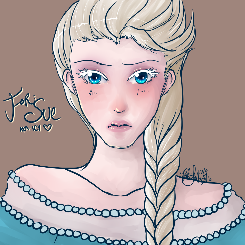 Fanart :: Elsa for Sue (Icy)