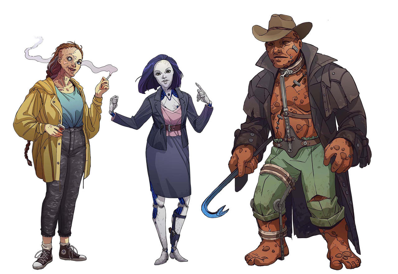 Distopia Characters Dystopian characters by kimstramat on DeviantArt