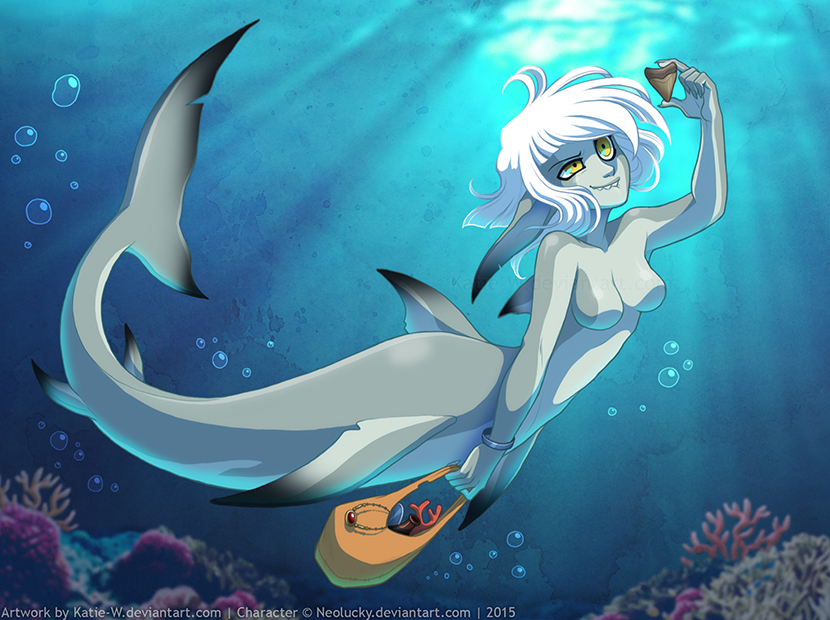 The Little Sharkmaid by Katie-W