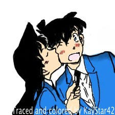 Ran Finally Kisses Shinichi (Detective Conan)