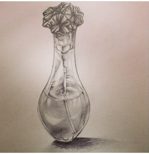 Perfume Bottle Drawing by tariah23 on DeviantArt