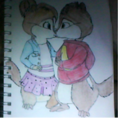 Alvin and brittany in love