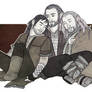 Thorin, Fili and Kili - Sleep