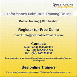 Informatica-mdm-hub-online-training Bestoninetrain