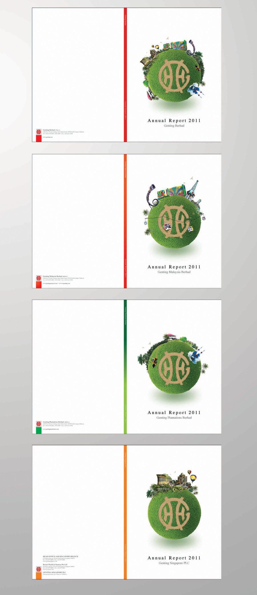 Genting Annual Report By Rezarazure On Deviantart