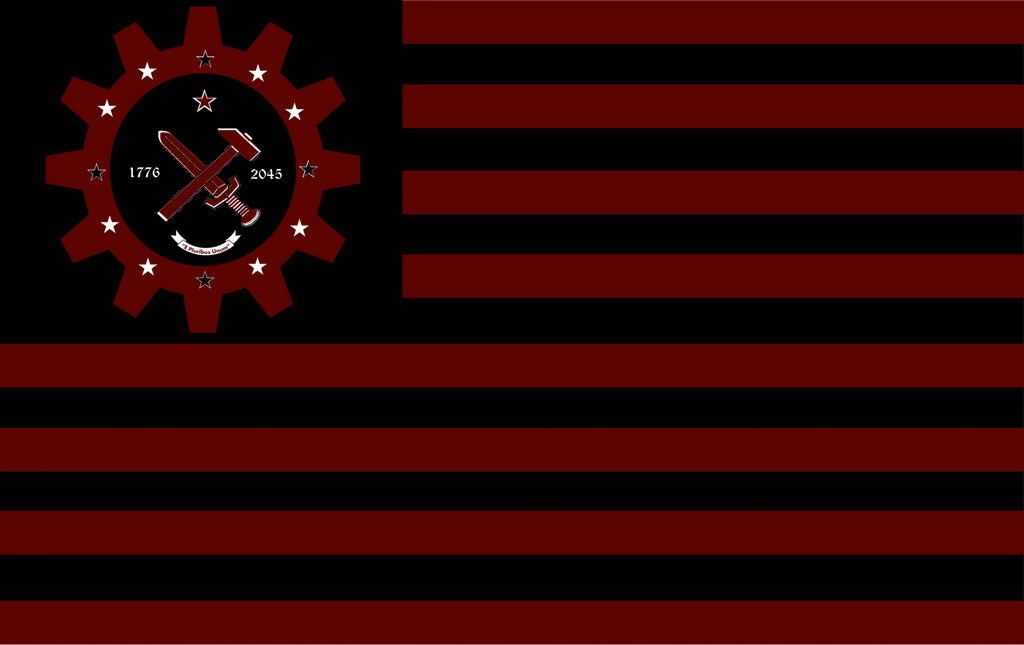 Strasserite Sticker American Strasserite Flag Design 1 by 115USMValor on DeviantArt