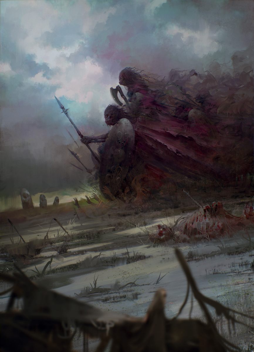 Card art #2 Sluagh by piofoks on DeviantArt