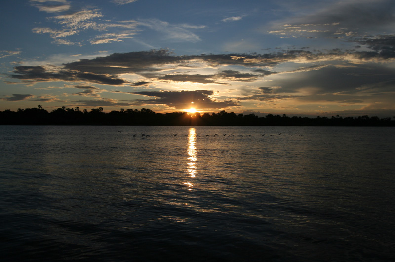 Sunset on Zambezi