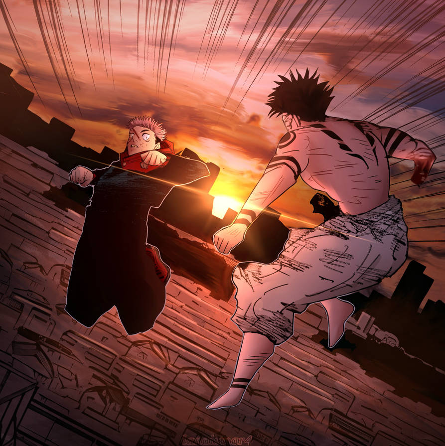 Yuji Vs Megkuna By Lanaismar4 On DeviantArt yuji-vs-megkuna-by-lanaismar4-on-deviantart