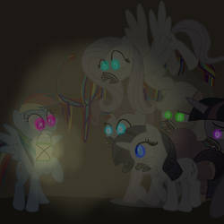 Rainbow Dash VS. The Cookie Zombie Mane 5