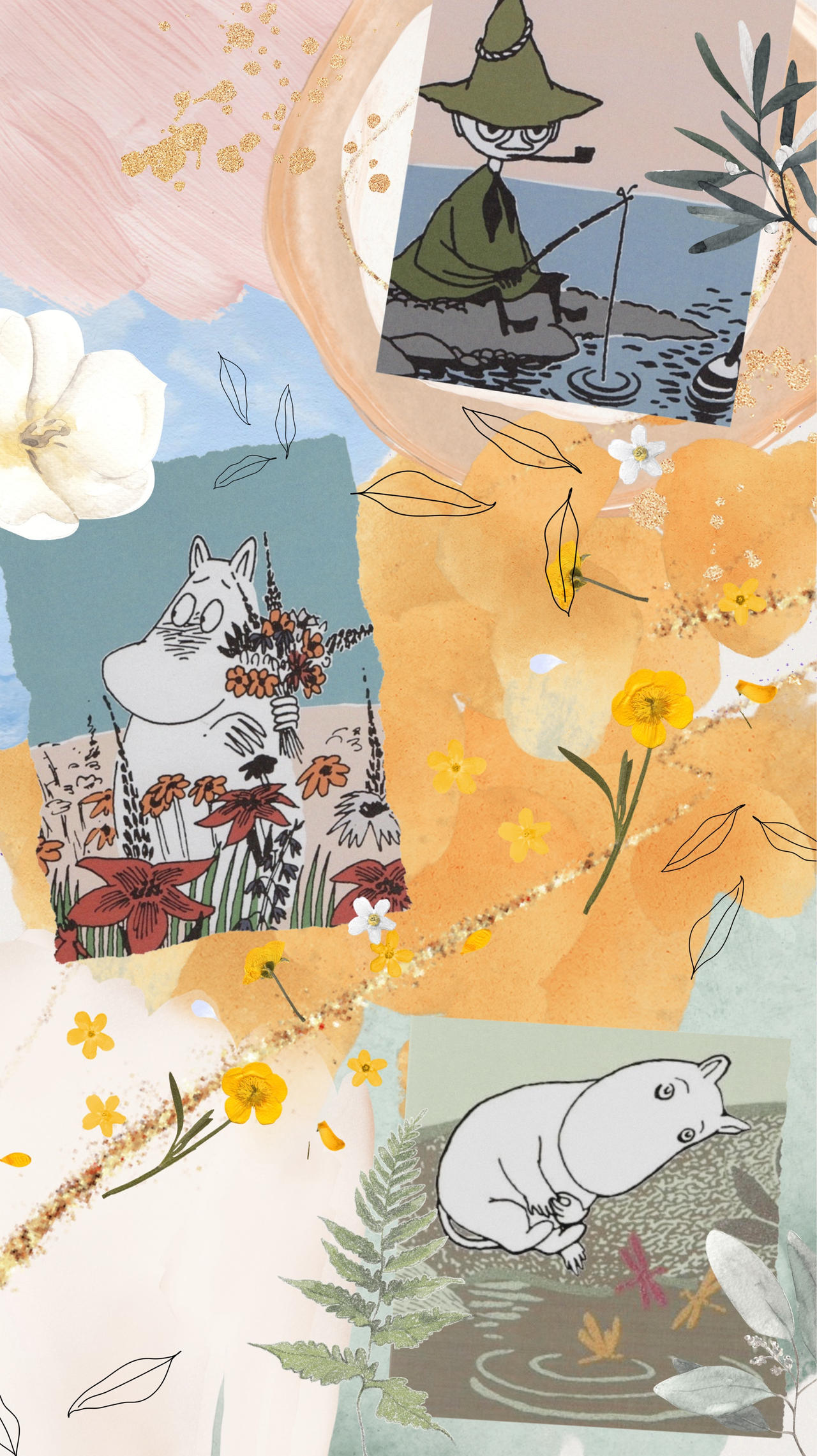 Moomin Iphone Wallpaper 1 By Yaichisei On Deviantart