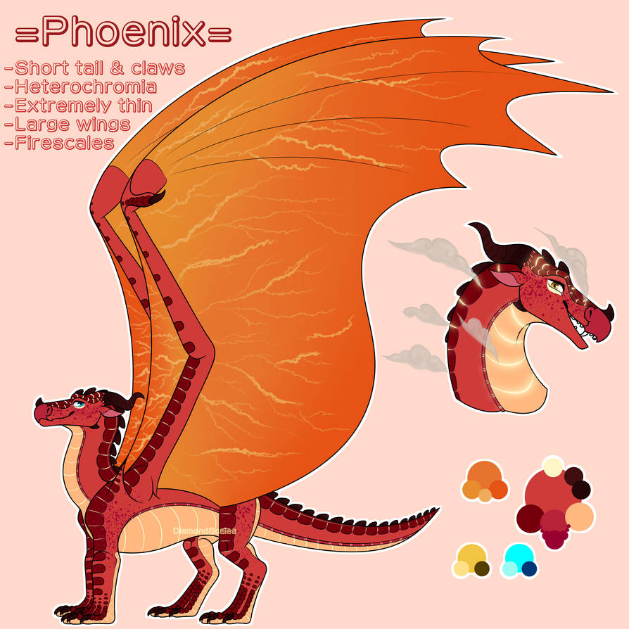 Phoenix Reference 2021 by DiamondScales on DeviantArt