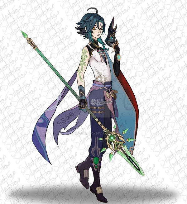 Xiao From Genshin Impact By Artist SilentFox On DeviantArt Xiao from genshin impact by artist silentfox on deviantart