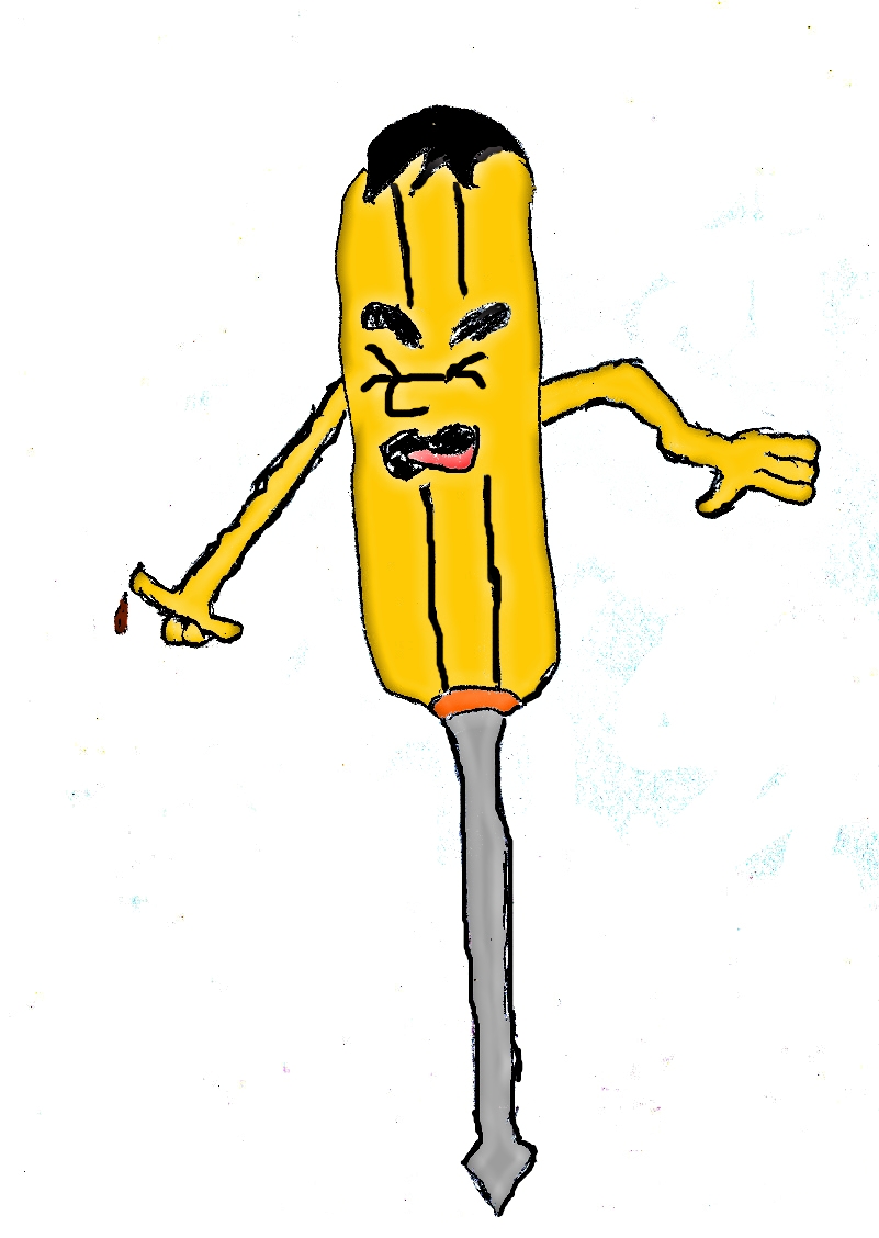 Crying Screwdriver Crying Screwdriver by kicha20 on DeviantArt