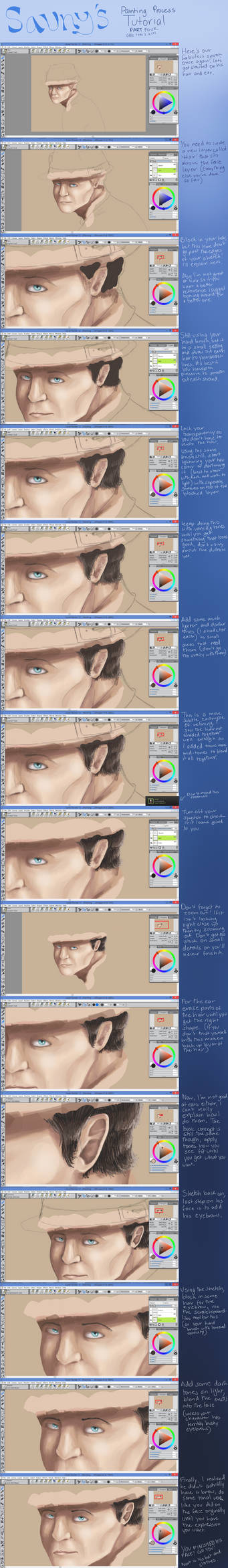 Sauny's Lessons Painting part 4