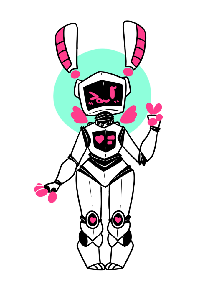 Bunny robot (personal) by CapricorgiCreations on DeviantArt