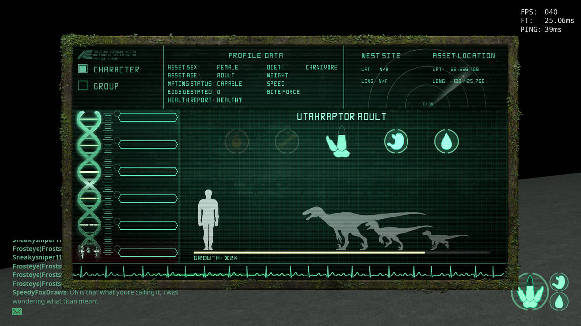 The Isle Utah Survival Screen by RaptorWingTheGreat on DeviantArt