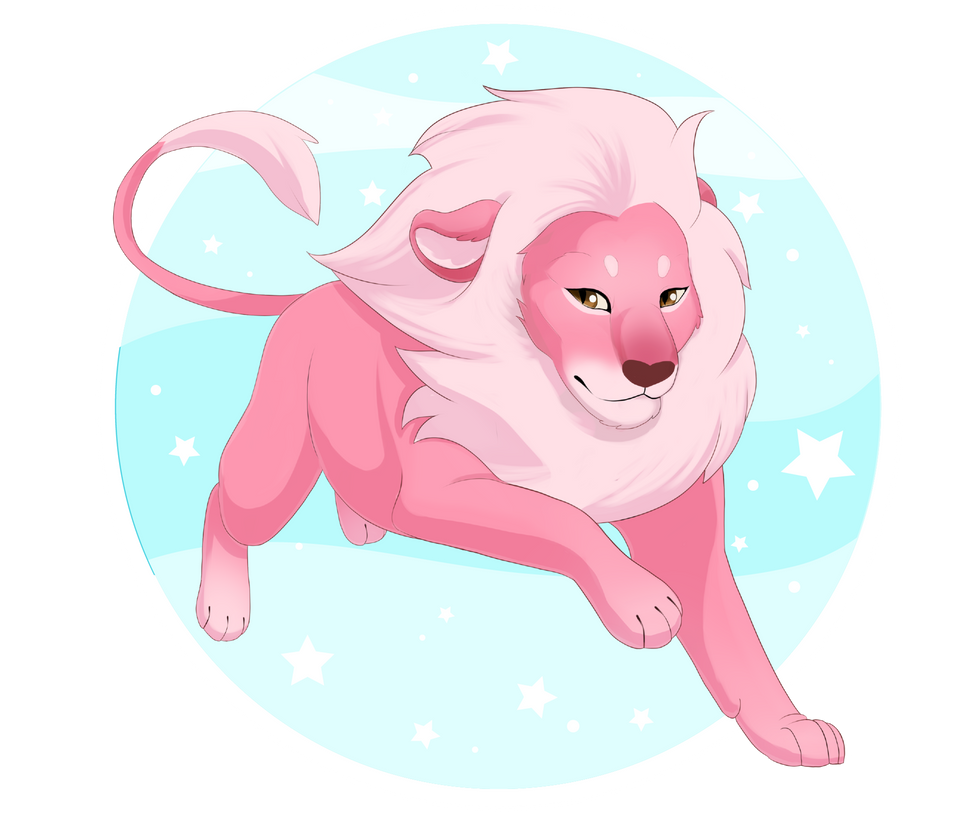 Art trade with JaxWolf05 this is Lion from Steven Universe. I've used a real lion as a reference, his markings are not exactly the same as on the show but I like this way better than the plain fur!...