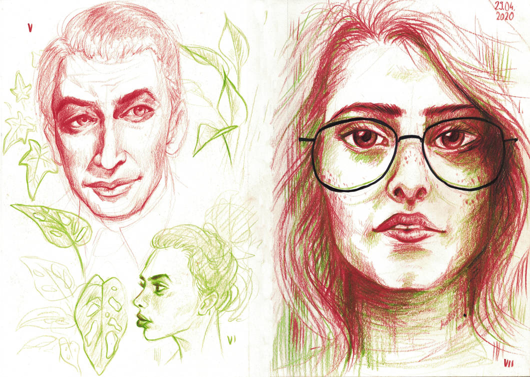 Human Face Study #2 by Gyshka on DeviantArt