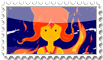 Flame Princess Stamp (Princesa flama) by SHAORAN-UCHIHA