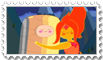 Flame Princess And Finn Hug stamp by SHAORAN-UCHIHA