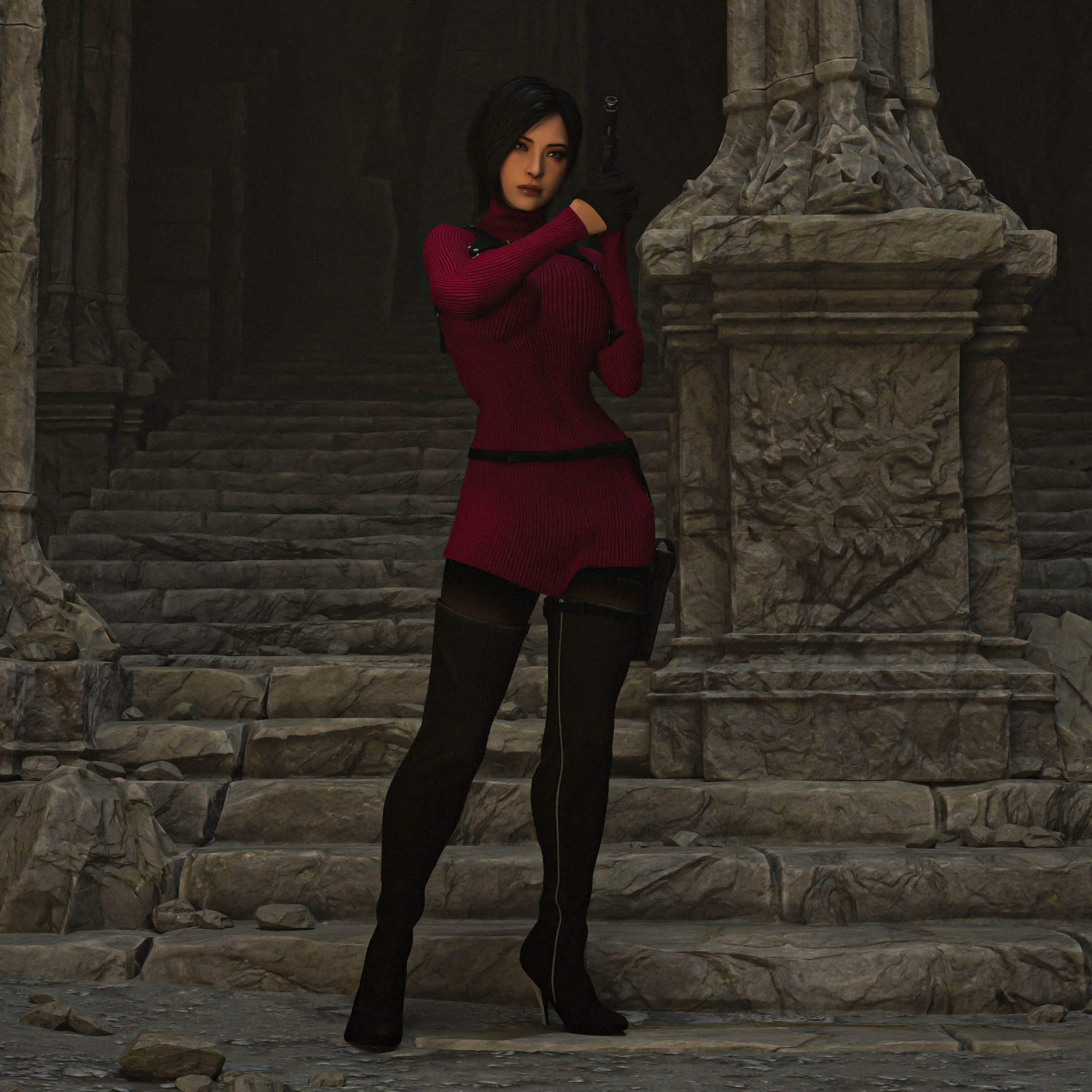 Ada Wong Resident Evil 4 Remake by EzioMaverick on DeviantArt