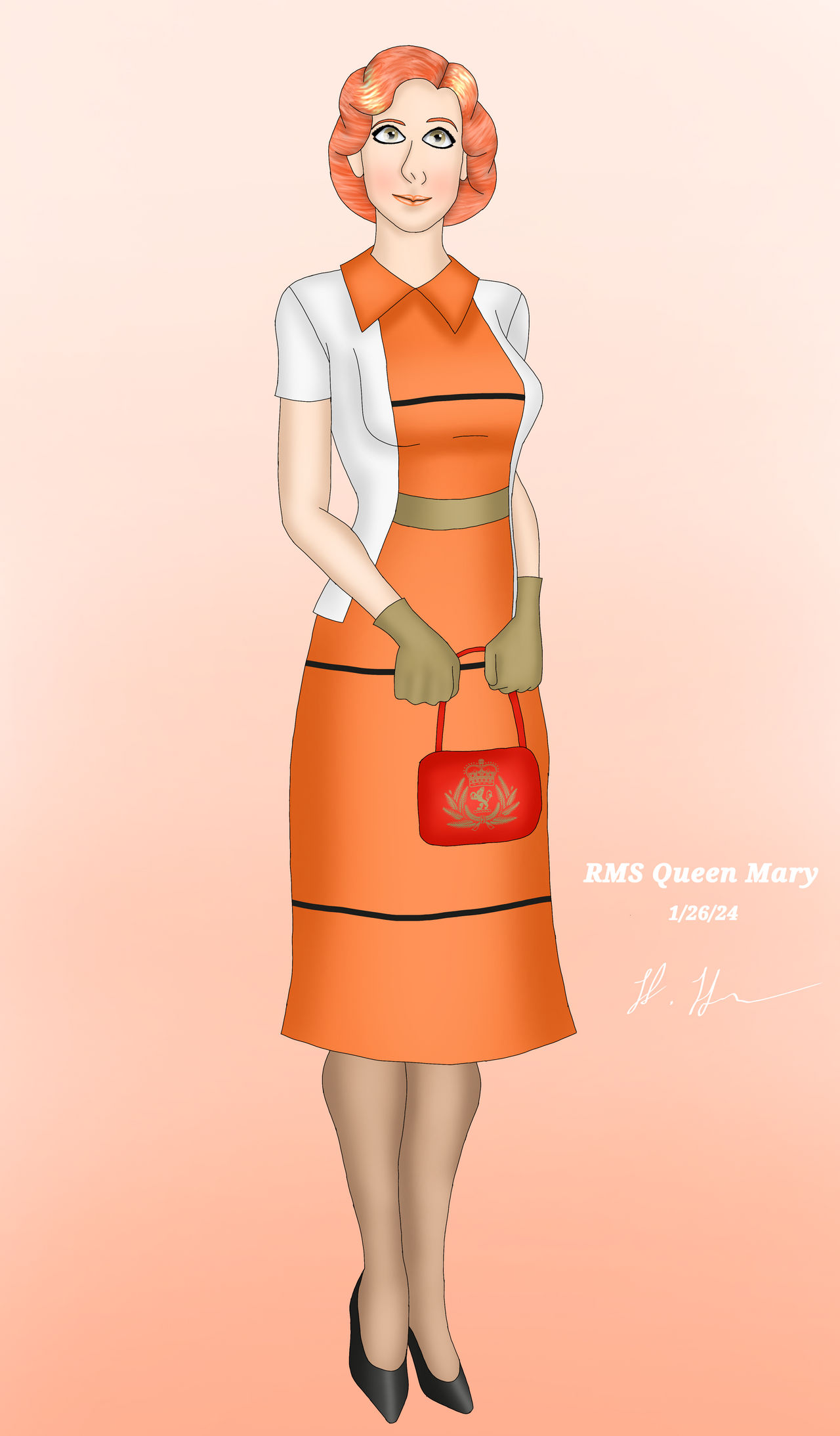 RMS Queen Mary Gijinka by MaritimeHistoryBuff on DeviantArt
