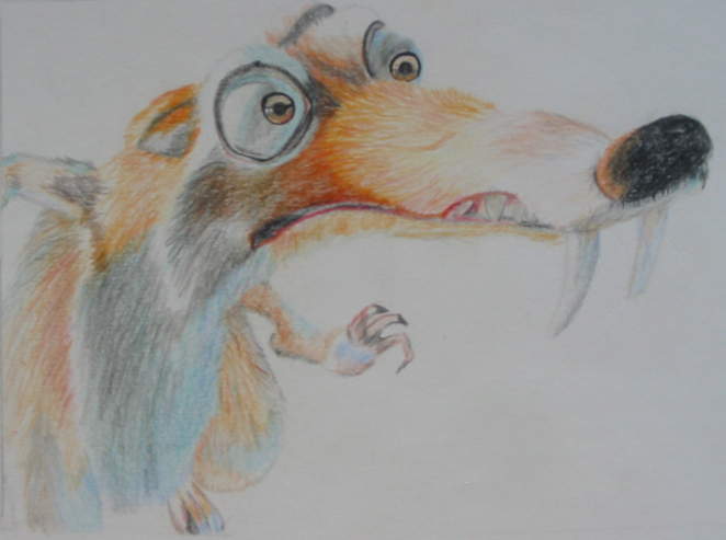 Scrat from Ice Age