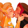 She Ra and Catra