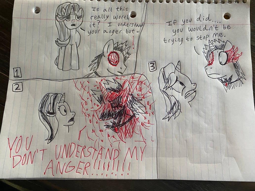 Mlp Red Rage MLP The Rage of Admiral Arche by FlareEmerald77 on DeviantArt