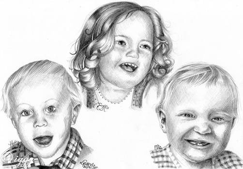 Sketch of children