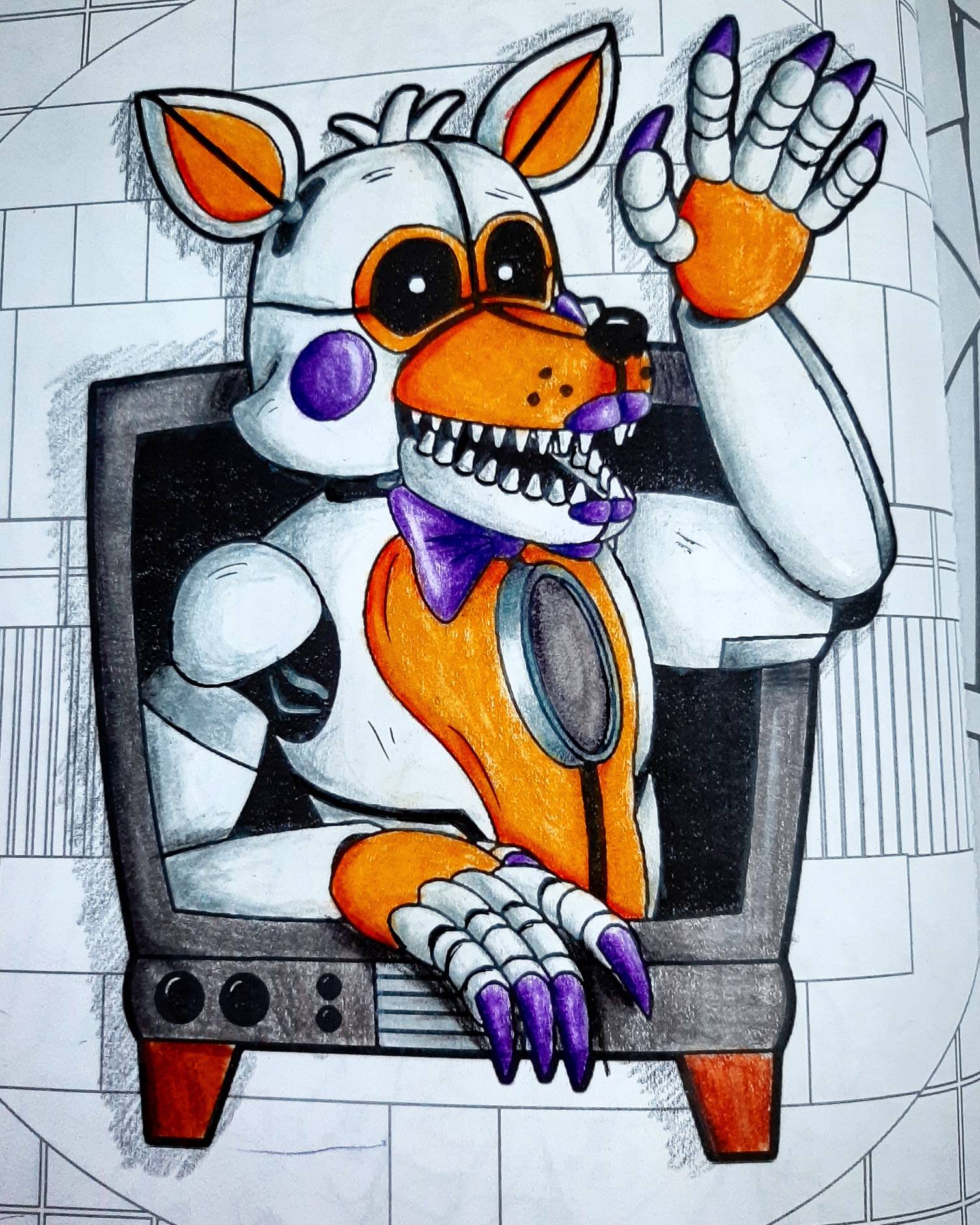 Lolbit - FNAF Color Palette