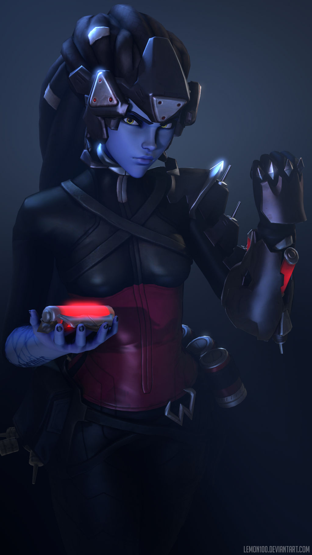 Widowmaker Noire - Overwatch