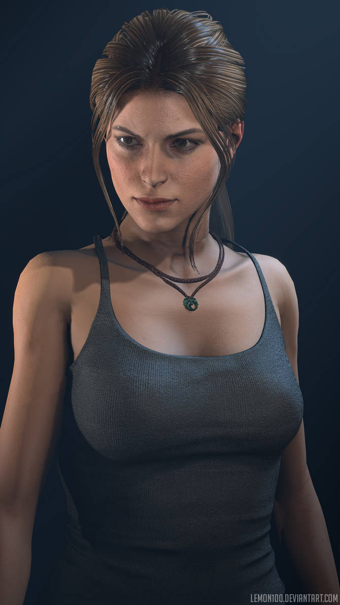 Barbell Lara Croft 2015 Beta By Lemonysenpai On Deviantart 