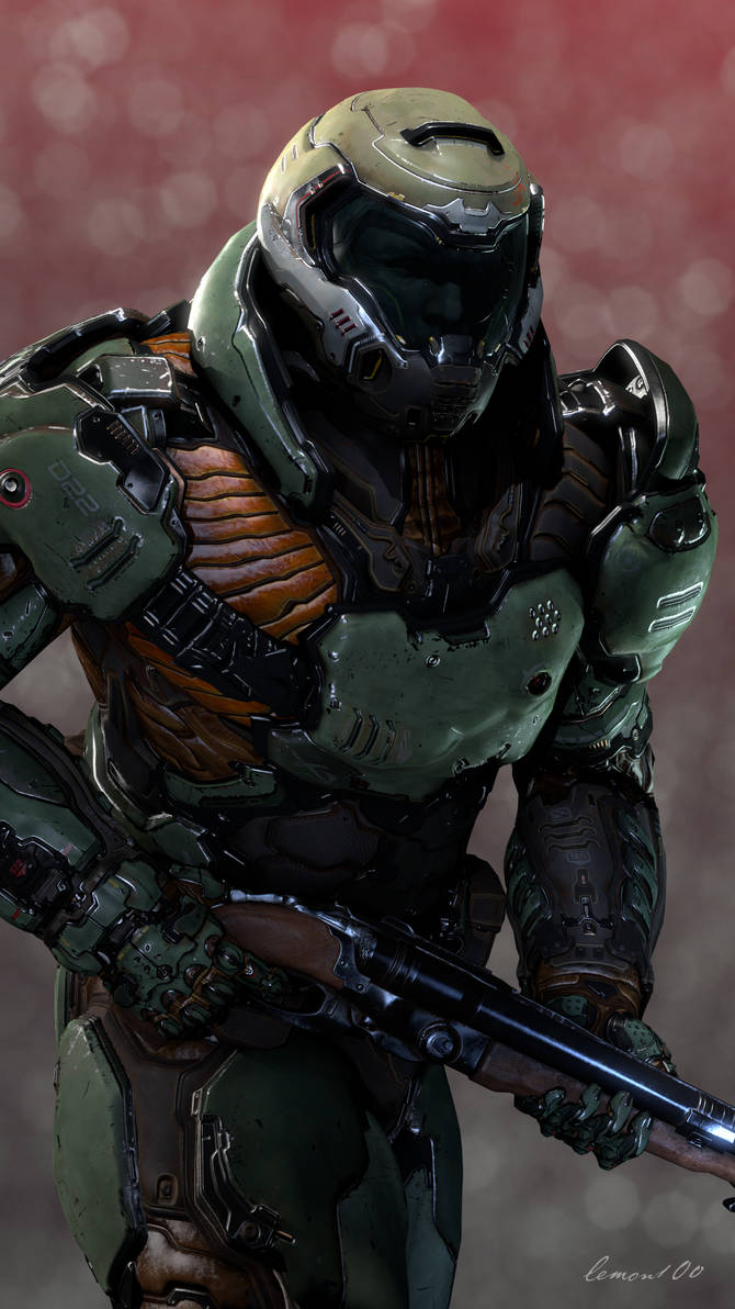 Doomslayer / Doom 2016 by LemonySenpai on DeviantArt
