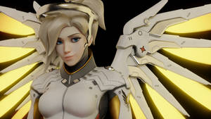 Mercy - Angela Ziegler - Overwatch / BlenderCycles